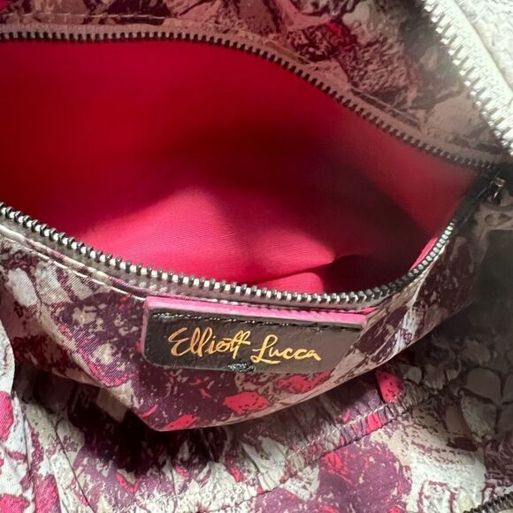 NWOT Elliot Luca snakeskin small handbag. - Picture 5 of 16